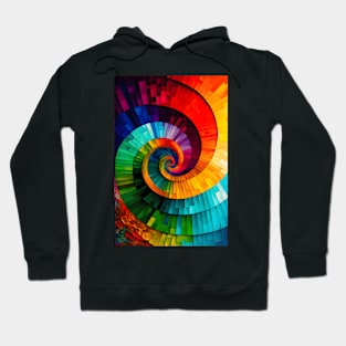 Spiral Geometry 08 Hoodie